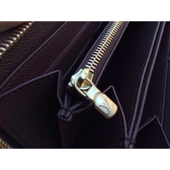 Replica Zippy Wallet Damier Ebene Canvas N60015