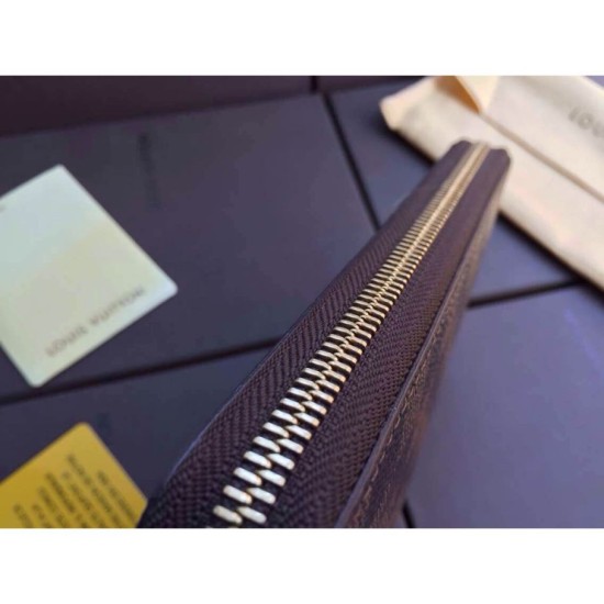 Replica Zippy Wallet Damier Ebene Canvas N60015