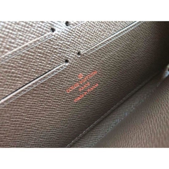 Replica Zippy Wallet Damier Ebene Canvas N60015