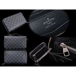 Replica Zippy XL Portafoglio N41503 Damier Graphite