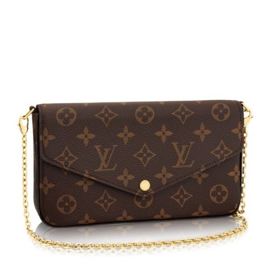 Replica Borse Felicie Chain Wallet Monogram M61276