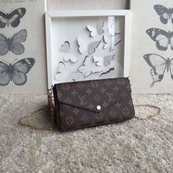 Replica Borse Felicie Chain Wallet Monogram M61276