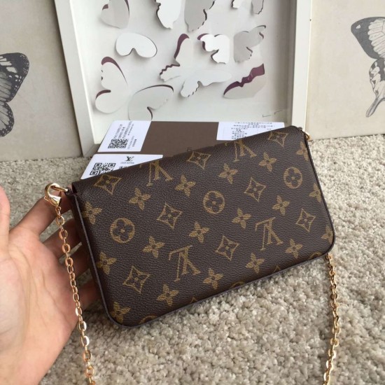 Replica Borse Felicie Chain Wallet Monogram M61276