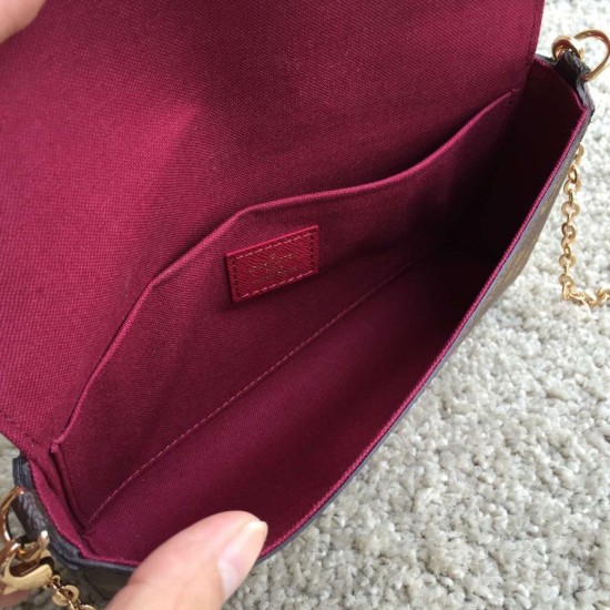 Replica Borse Felicie Chain Wallet Monogram M61276