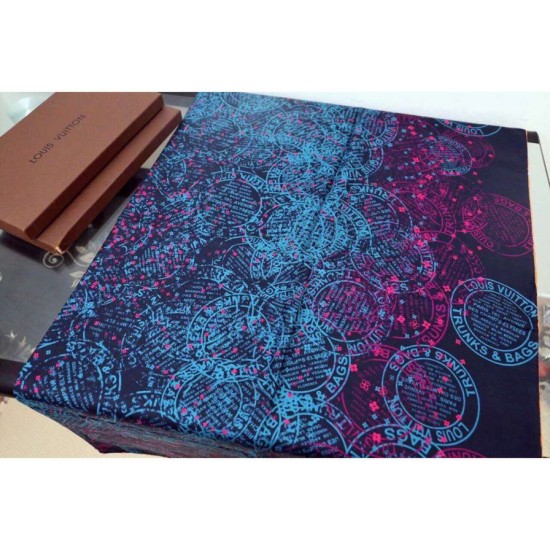 Replica Blurry Stamp Scialle M75518