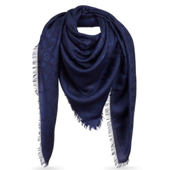 Replica Monogram Blu Scialle M72412