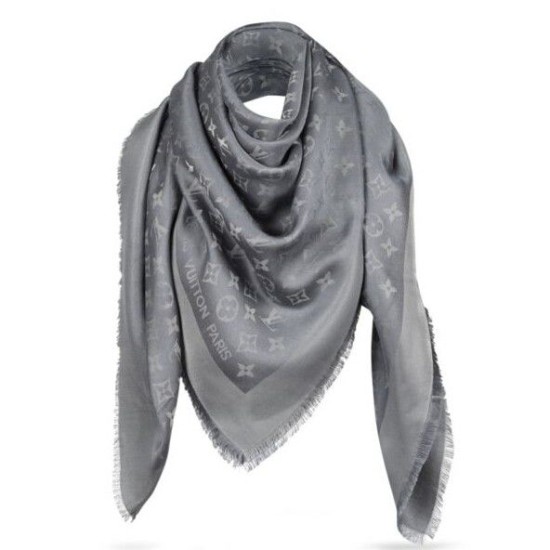 Replica Monogram grigio brillare Scialle M75120