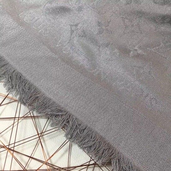 Replica Monogram grigio brillare Scialle M75120