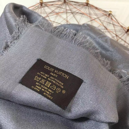 Replica Monogram grigio brillare Scialle M75120
