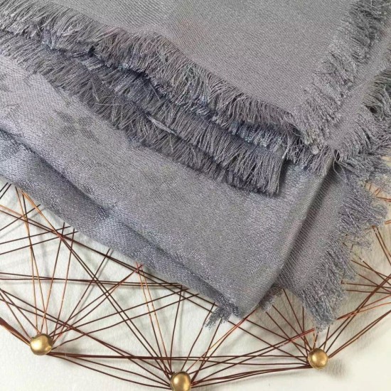 Replica Monogram grigio brillare Scialle M75120