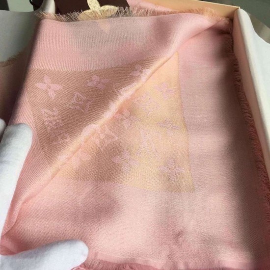 Replica Monogram Peach brillare Scialle M75086