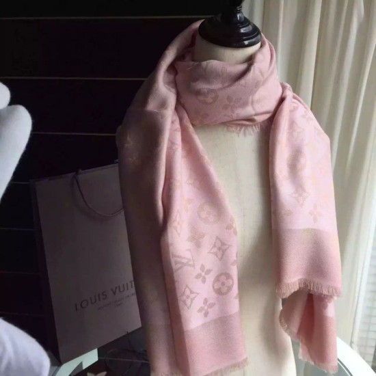 Replica Monogram Peach brillare Scialle M75086