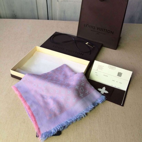 Replica Monogram Rosa Arcobaleno Scialle M75749