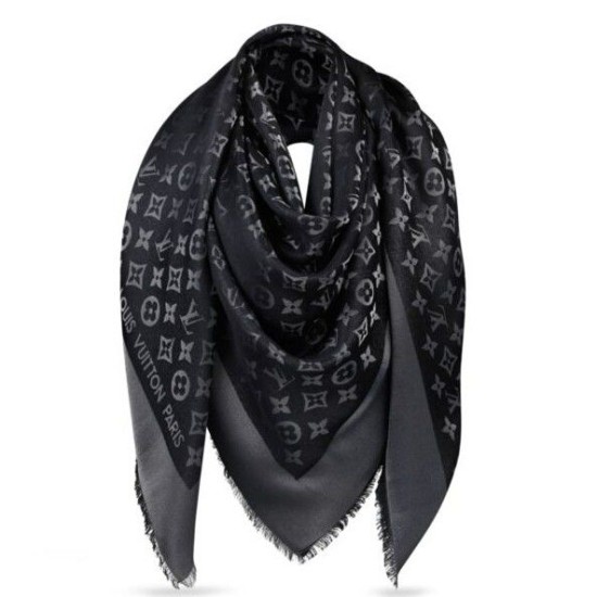 Replica Sciarpa Monogram brillare M72252 Nero