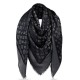 Replica Sciarpa Monogram brillare M72252 Nero