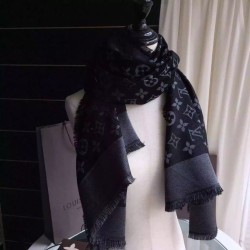 Replica Sciarpa Monogram brillare M72252 Nero