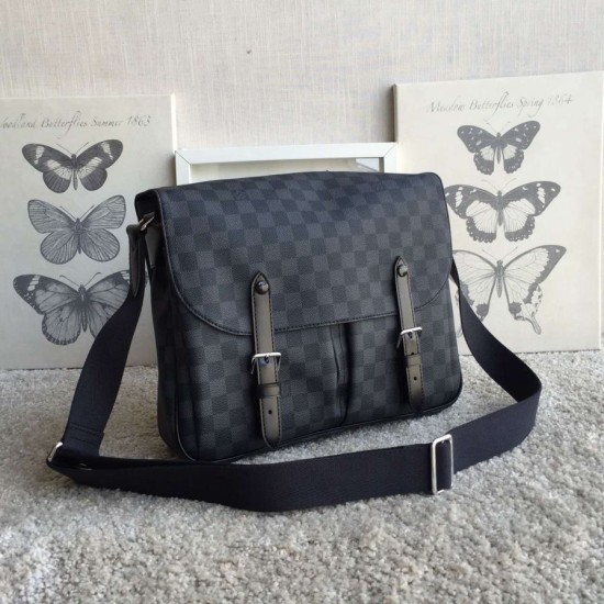 Replica Borse Christopher Messenger N41500 Damier Graphite