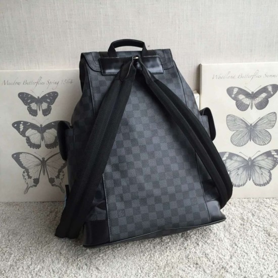 Replica Borse Christopher PM Damier Graphite Zaino N41379 Uomo