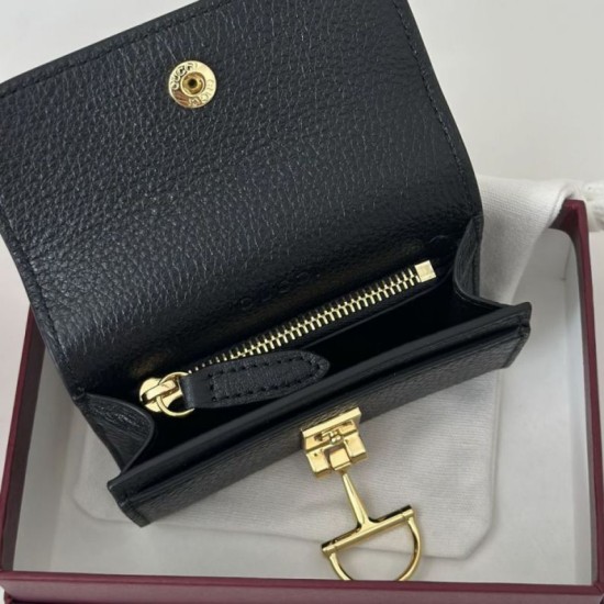 Replica Porta carte Gucci Softbit 828148 Nero Imitazioni Outlet Premio