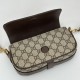 Replica Borsa mini Gucci Ophidia 795466 marrone Imitazioni Outlet Premio
