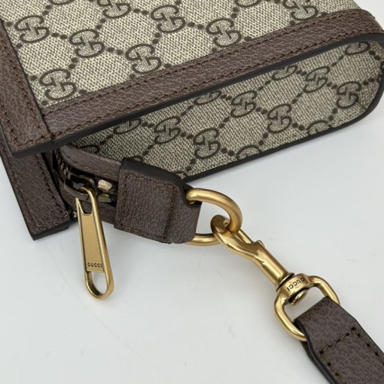 Replica Gucci 795467 Borsa a tracolla piccola Ophidia Imitazioni Outlet Premio
