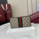Replica Portafoglio Gucci Ophidia con cerniera 838484 marrone Imitazioni Outlet Premio