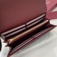 Replica Portafoglio Gucci GG Marmont bicolore con cerniera 456117 nero Imitazioni Outlet Premio