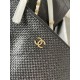 Replica Borse Chanel Maxi Shopping Tote Piccola/Grande AS5463 Rafia/Vitello Nero/Bianco Imitazioni Outlet Premio