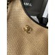Replica Borse Chanel Maxi Shopping Tote Piccola/Grande AS5463 Rafia/Vitello Marrone/Nero Imitazioni Outlet Premio