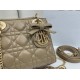 Replica Borse Dior Mini Lady Dior agnello cannage Arco biscotto caldo Imitazioni Outlet Premio