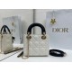 Replica Borse Dior Mini Lady Dior agnello cannage Arco beige/nero Imitazioni Outlet Premio