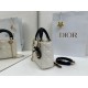 Replica Borse Dior Mini Lady Dior agnello cannage Arco beige/nero Imitazioni Outlet Premio
