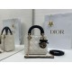 Replica Borse Dior Mini Lady Dior agnello cannage Arco beige/nero Imitazioni Outlet Premio