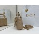 Replica Borse Dior Mini Lady Dior Arco con ciondoli D.I.O.R  Beige Imitazioni Outlet Premio