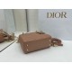 Replica Borse Dior Mini Lady Dior Arco con ciondoli D.I.O.R  Rosa cipria Imitazioni Outlet Premio