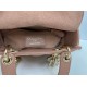 Replica Borse Dior Mini Lady Dior Arco con ciondoli D.I.O.R  Rosa cipria Imitazioni Outlet Premio