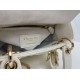 Replica Borse Dior Mini Lady Dior Arco con ciondoli D.I.O.R  bianco hardware dorato Imitazioni Outlet Premio
