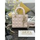 Replica Borsa Dior piccola Lady Dior My ABCDior con ciondolo D.I.O.R agnello cannage Rosa Imitazioni Outlet Premio