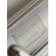 Replica Borsa Dior piccola Lady Dior My ABCDior con ciondolo D.I.O.R agnello cannage Albicocca Imitazioni Outlet Premio