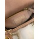 Replica Borsa Mini Lady Dior con cuciture cannage rosa Imitazioni Outlet Premio