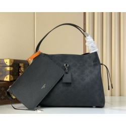 Falso superiore Borsa tote Louis Vuitton Mahina Boundless M13180 M13179 Nero Imitazioni Outlet