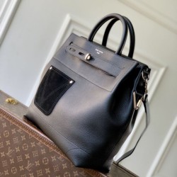 Falso superiore Borsa Louis Vuitton Steamer 30 vitello LV Touch M27061 nera  Imitazioni Outlet