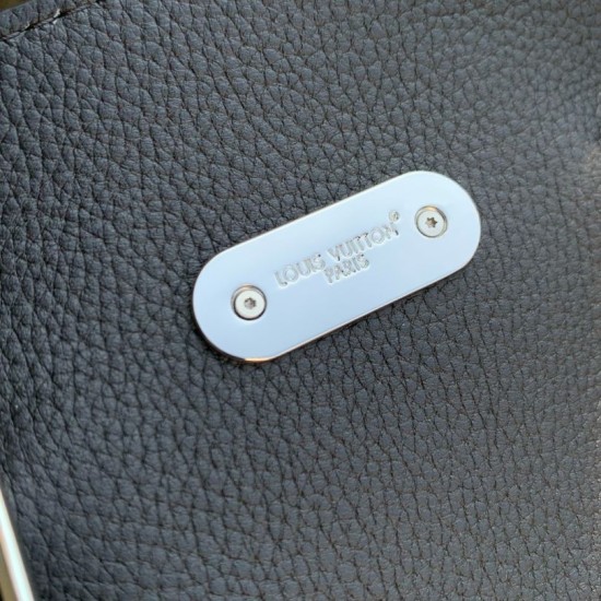 Falso superiore Borsa Louis Vuitton Steamer 30 vitello LV Touch M27061 nera  Imitazioni Outlet