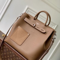 Falso superiore Borsa Louis Vuitton Steamer 30 vitello LV Touch M26758 Marrone  Imitazioni Outlet