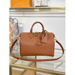 Falso superiore Borsa Louis Vuitton Speedy Soft 30 M28662 marrone Imitazioni Outlet