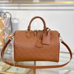 Falso superiore Borsa Louis Vuitton Speedy Soft 30 M28662 marrone Imitazioni Outlet