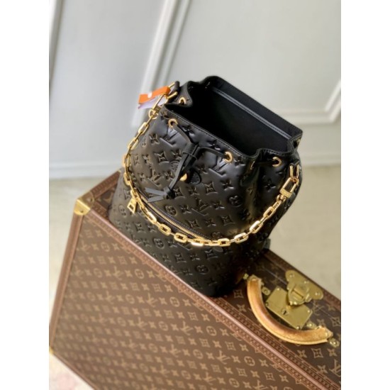 Falso superiore Zaino Louis Vuitton Coussin PM M25508 nero Imitazioni Outlet
