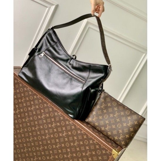 Premium Replica Borsa da viaggio LV Carry All M15175 Nero False Online Falso superiore Borsa da viaggio LV Carry All M15175 Nero Imitazioni Outlet