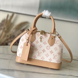 Falso superiore Borsa Louis Vuitton Alma BB M27525 Monogram Origine Courrier Imitazioni Outlet
