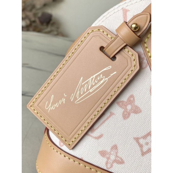 Falso superiore Borsa Louis Vuitton Alma BB M27525 Monogram Origine Courrier Imitazioni Outlet